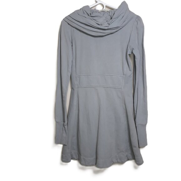 Prairie Underground Long Cloak Hoodie Small Gray - Picture 4 of 11